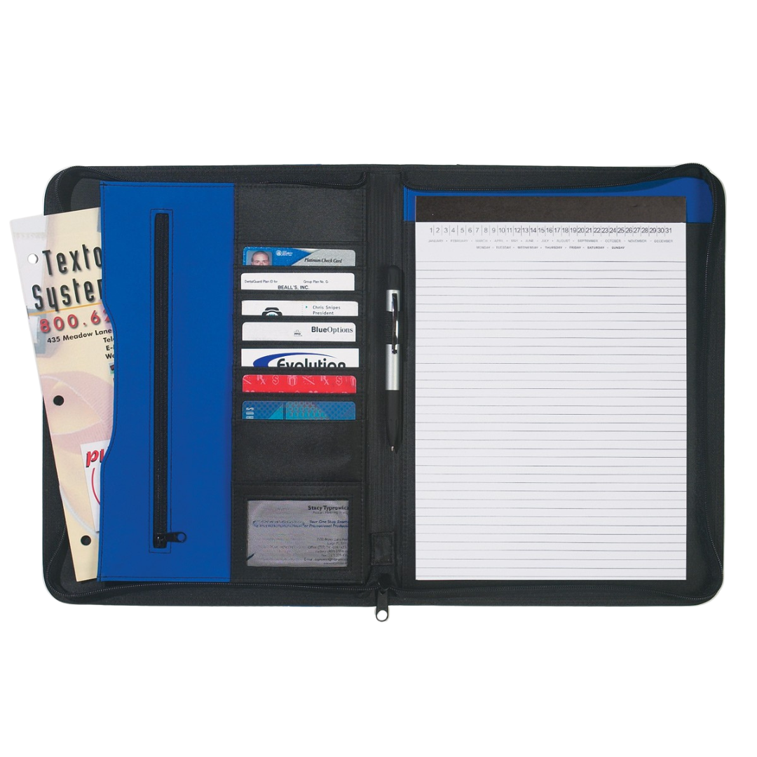 Zippered Padfolio